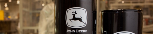 a close up of john deere filters