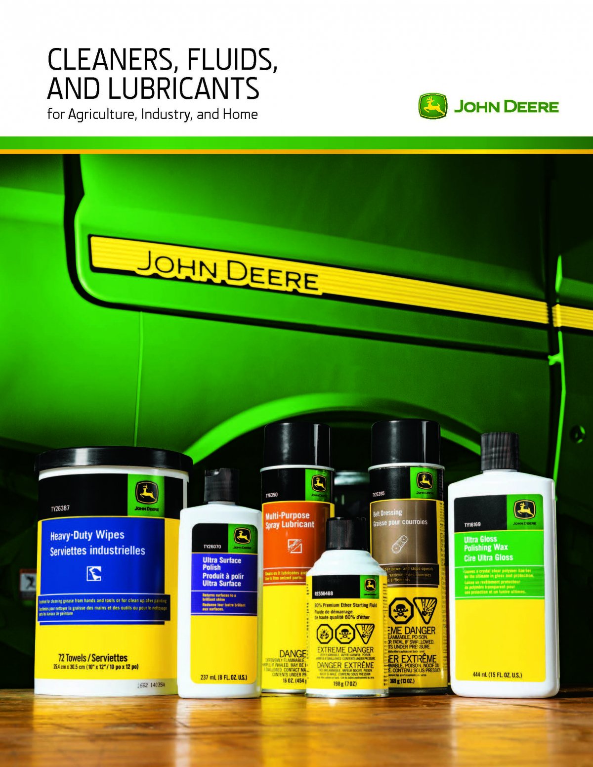 John Deere Cleaners Fluids Lubricants Catalog