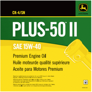 John Deere Plus 50II Diesel Engine Oil