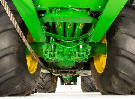What is Hydra-Cushion™ Suspension on John Deere 9R 4wd Tractor