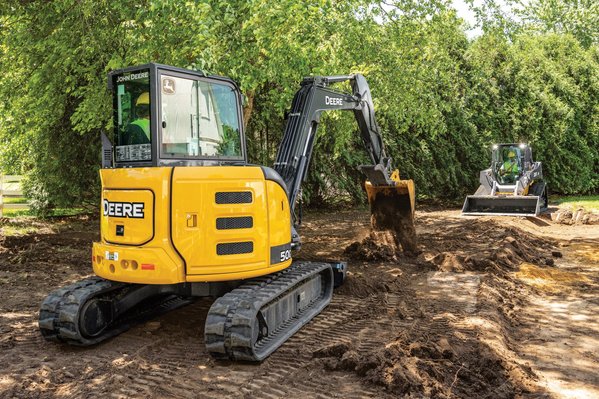 Weekly Deere Track Skid & Compact Excavator Rental